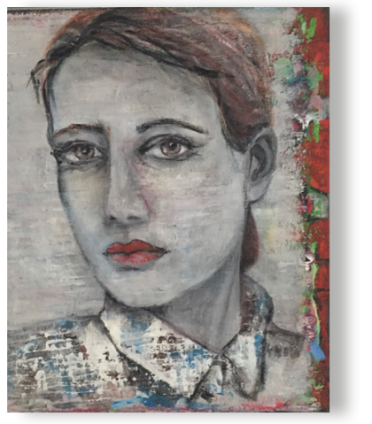 Ich weiß doch
öl, Sand/Lw 60 x 70 cm, 2018